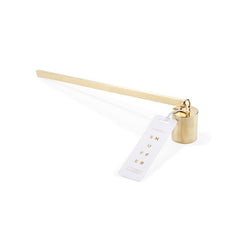 Gold Candle Snuffer w/ Gold Hang Tag