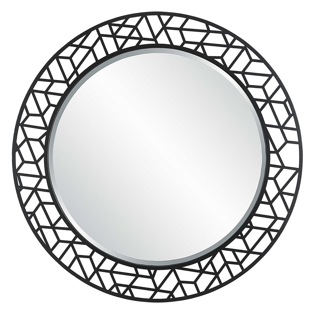 Mosaic Round Wall Mirror
