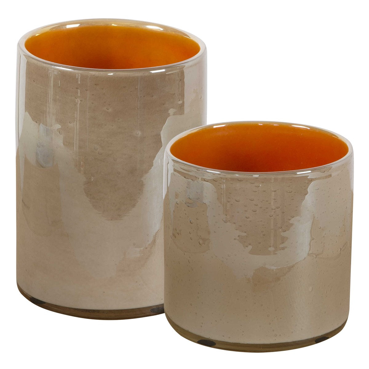 Tangelo Vase- Set of 2