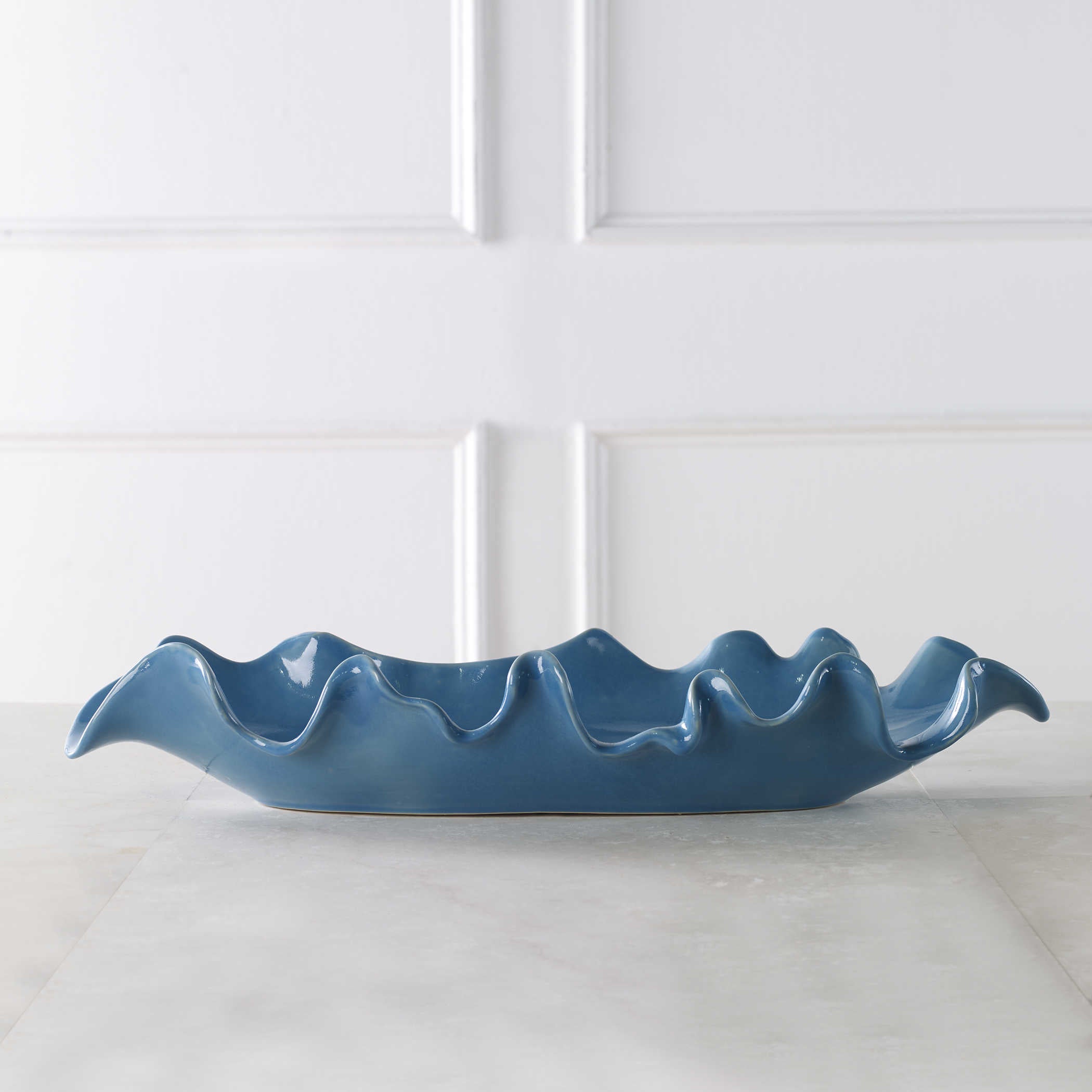 Ruffled Feather Bowl