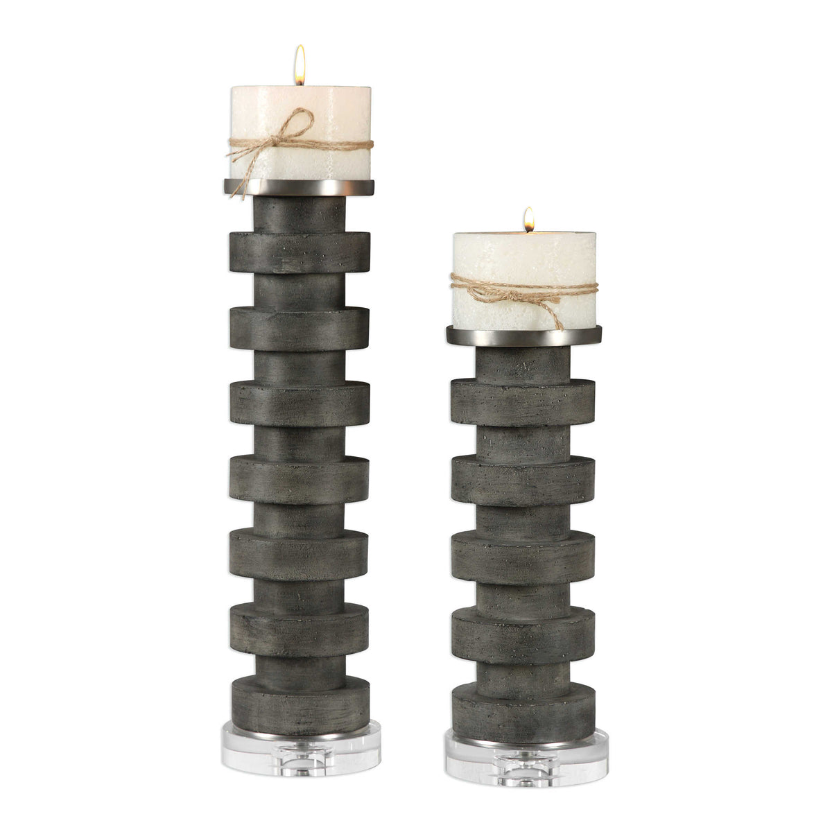 Karun Candle Holders- Set of 2