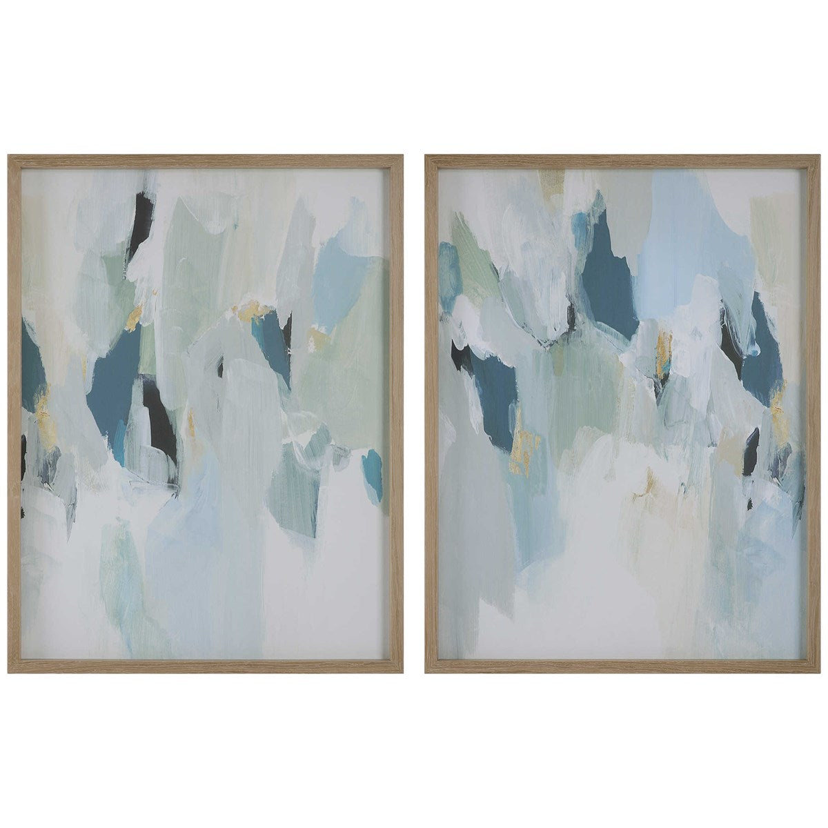 Seabreeze Framed Canvas- Set of 2
