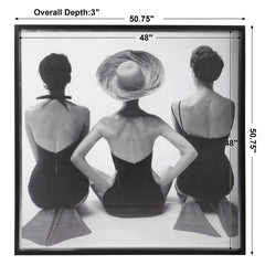 "Ladies' Swimwear, 1959" Framed Print