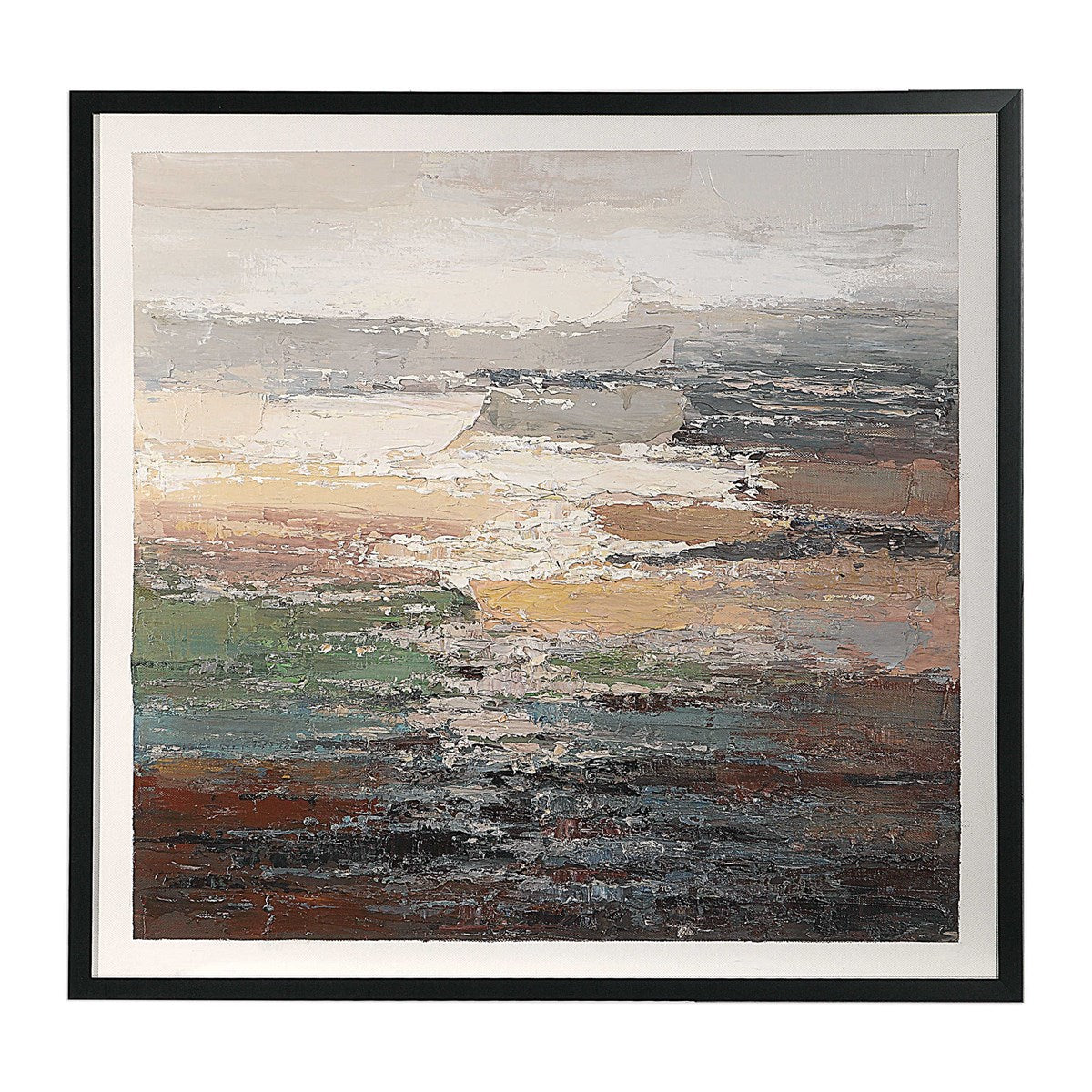 Tides- Framed Canvas