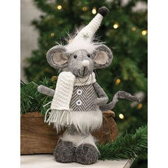 Standing Mouse Figurine
