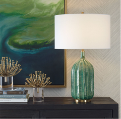 Bixby Green Table Lamp