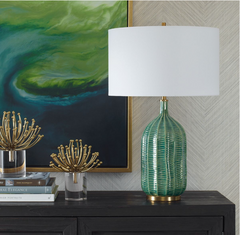 Bixby Green Table Lamp