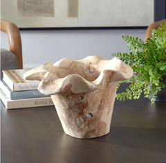 Teak Flow Outdoor Bowls