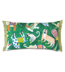 Hullabaloo Fringe Boudoir Pillow