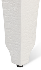 Croco Leather Stool