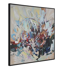 Iman Framed Canvas