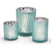Shell Candle Holders- set of 3