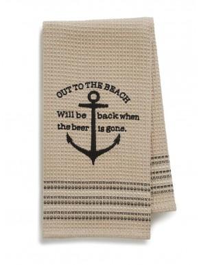 Kitchen Towel "Out to the Beach"