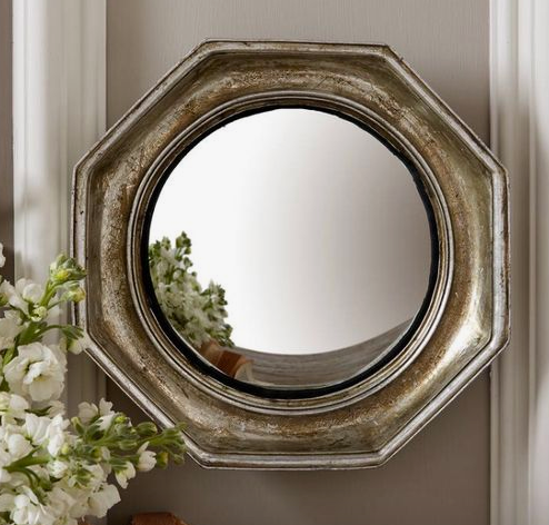 Two's Company Octagon Porthole Mirror