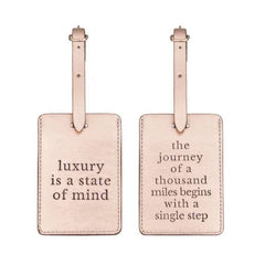 Luggage Tag with quotable sayings