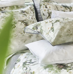 Assam Blossom Dove Duvet Cover