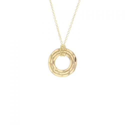 Lotus Gold Beam Necklace