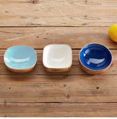 Set of 3 Wooden Bowls