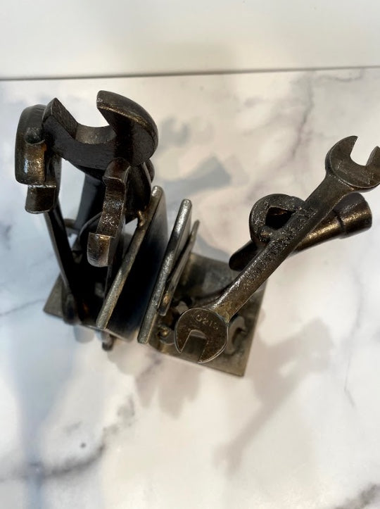 Industrial Wrench Bookends